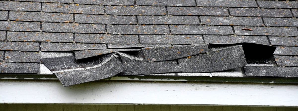 Damaged or Missing Roofing Shingles